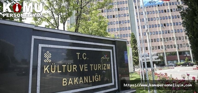 Kültür ve Turizm Bakanlığı Kura İle Sürekli İşçi Alacak